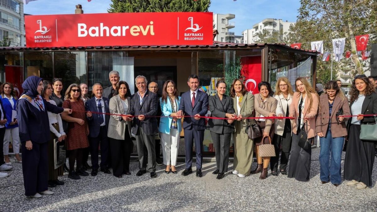 Bayraklı’da “Bahar Evi” kapılarını açtı Bayraklı’da “Bahar Evi” kapılarını açtı