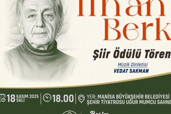 İlhan Berk Şiir Ödülü sahibini buldu İlhan Berk Şiir Ödülü sahibini buldu
