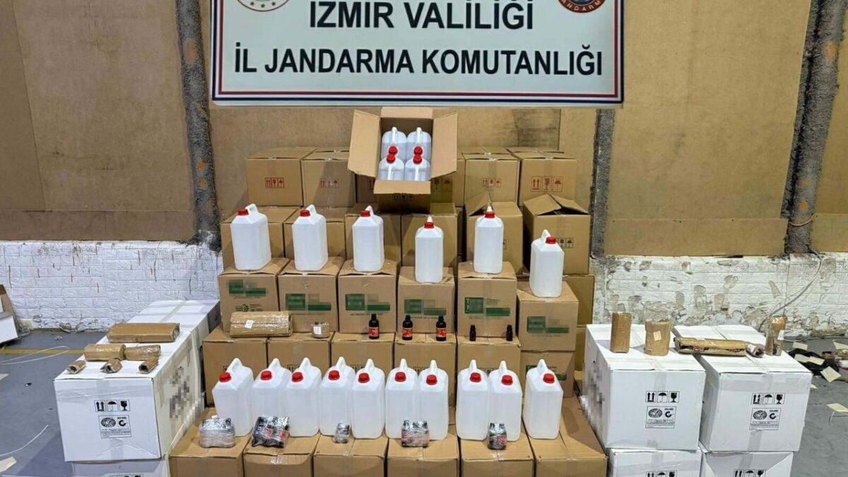 İzmir’de yılbaşı öncesi ölüm içkisi baskını!