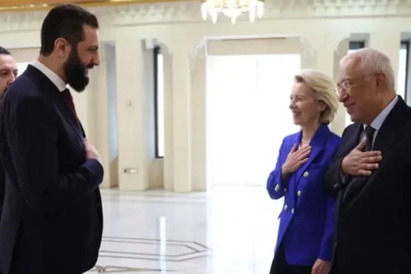 Brüksel’den Şam’a çıkarma: Şara, Von d...