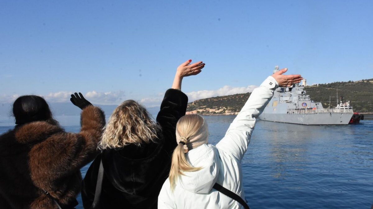 Anadolu Türk Deniz Görev Kuvveti NATO görevine uğurlandı!