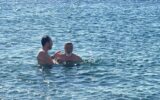 Bodrum ve Milas’ta yeni yılın ilk gününde deniz keyfi