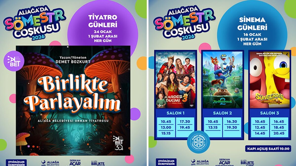 Aliağa’da sömestr coşkusu başlıyor Aliağa’da sömestr coşkusu başlıyor