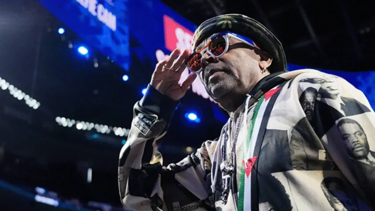 Spike Lee’den NBA All-Star’da Filistin’e destek Spike Lee’den NBA All-Star’da Filistin’e destek