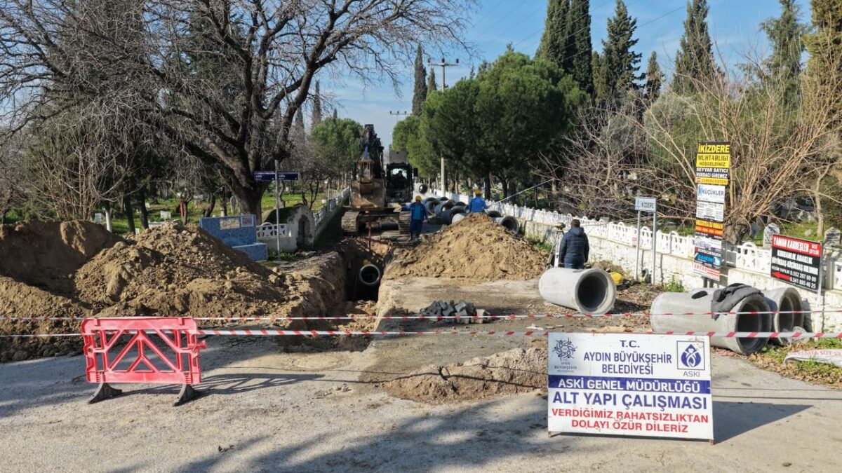 Aydın Büyükşehir’den İncirliova’ya altyapı yatırımı Aydın Büyükşehir’den İncirliova’ya altyapı yatırımı