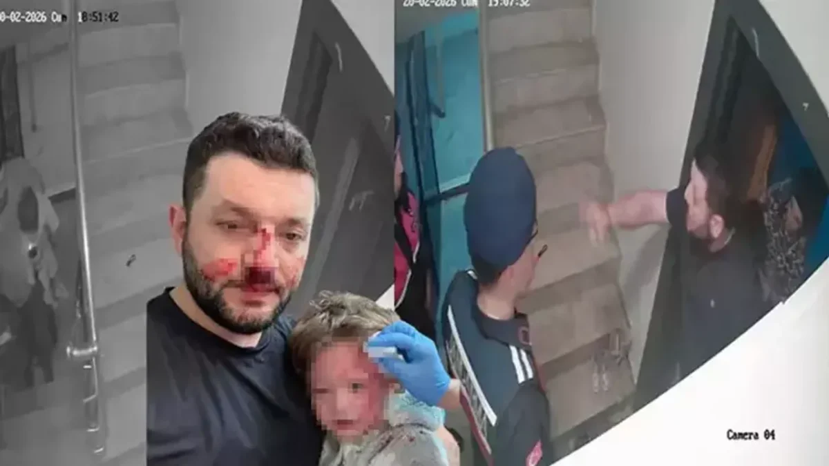 İkra bebek ile babasının darbedildiği olaya ilişkin yeni görüntüler! İkra bebek ile babasının darbedildiği olaya ilişkin yeni görüntüler!