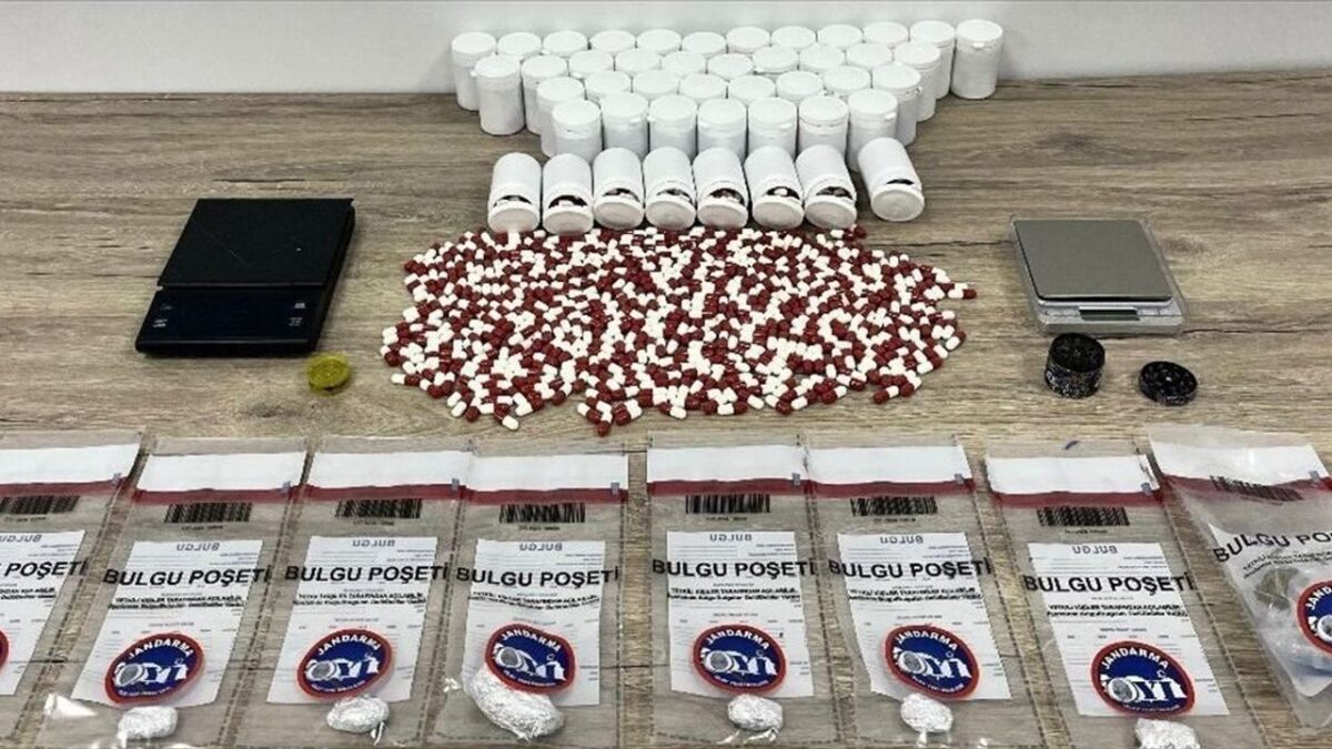 Denizli’de uyuşturucu operasyonu: 6 şüpheli tutuklandı