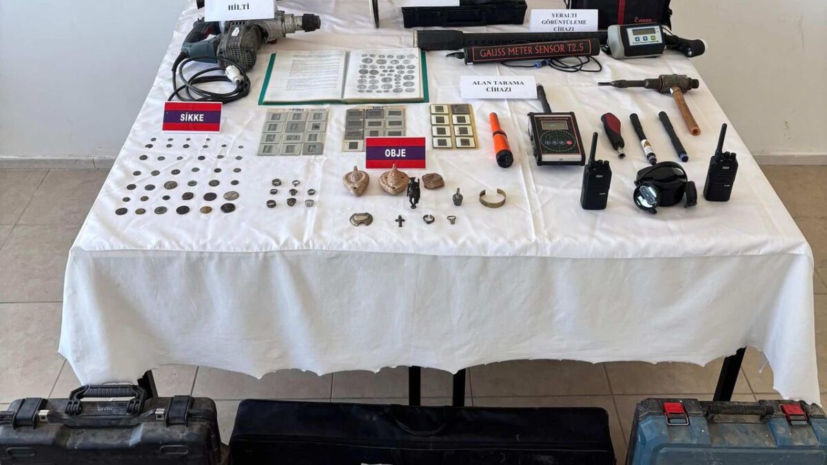 Aydın ve İzmir’de jandarmadan ‘Anadolu Mirası’ operasyonu!
