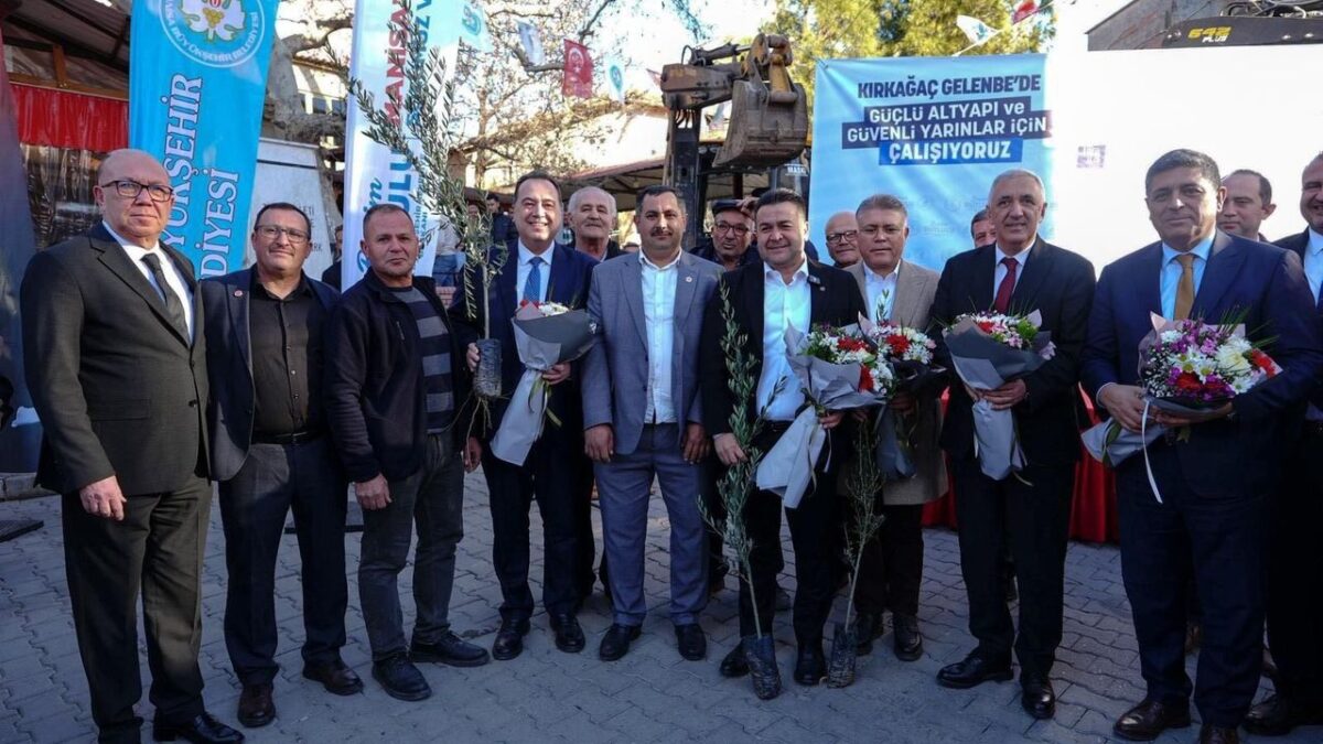 Başkan Dutlulu Gelenbe’de 4 Milyon Euro’luk altyapı yatırımını başlattı Başkan Dutlulu Gelenbe’de 4 Milyon Euro’luk altyapı yatırımını başlattı