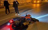 Genç motosikletli kaza kurbanı!