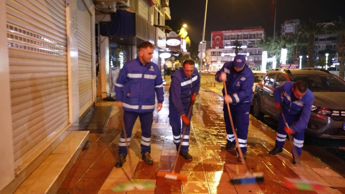 Aydın’ın dört bir yanında temizlik çalışmaları sürüyor