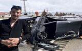 Kahreden kaza: Takla atan otomobilin sürücüsü öldü!