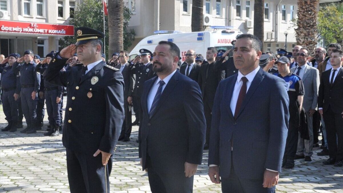 Ödemiş’te Türk Polis Teşkilatının 181. kuruluş yıl dönümü kutlandı Ödemiş’te Türk Polis Teşkilatının 181. kuruluş yıl dönümü kutlandı