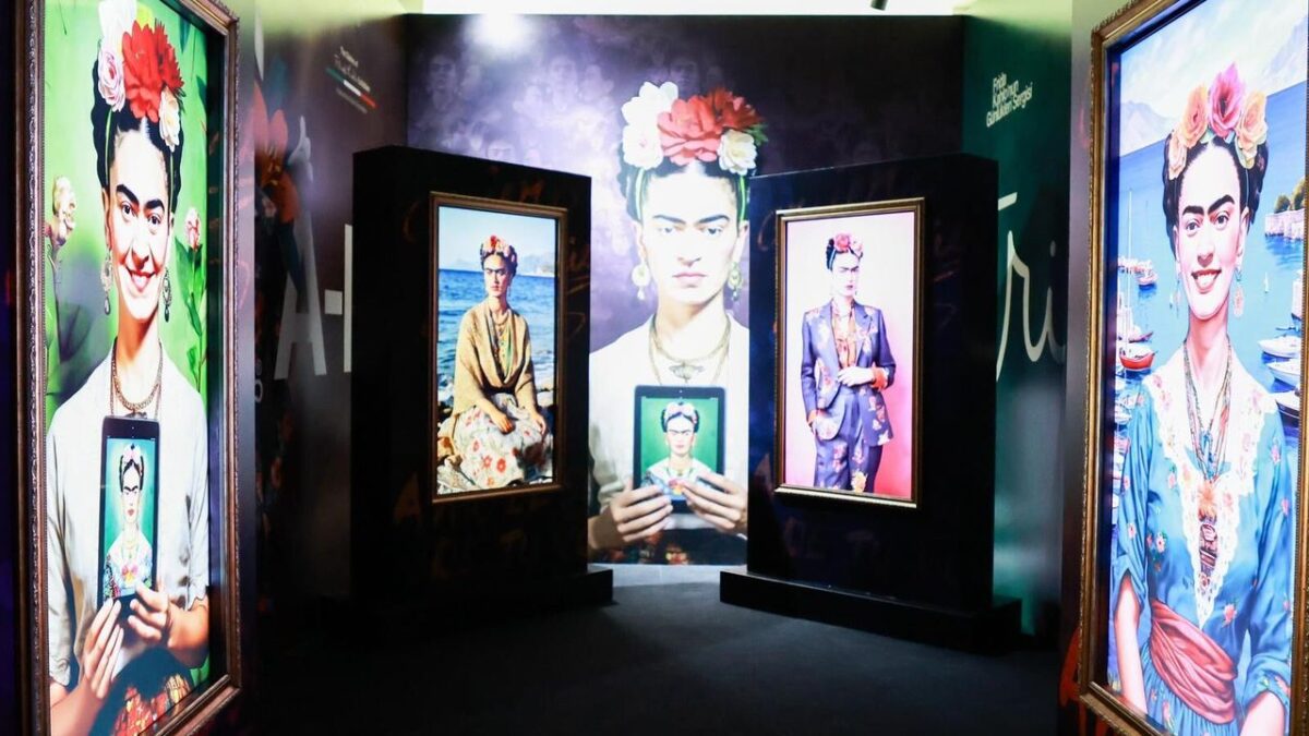 Frida Kahlo Sergisi kapılarını açtı Frida Kahlo Sergisi kapılarını açtı