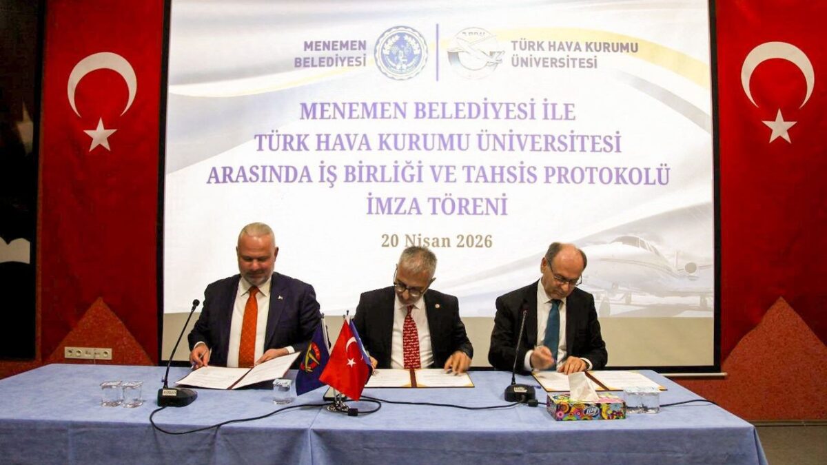İmzalar atıldı: Menemen’e ikinci üniversite! İmzalar atıldı: Menemen’e ikinci üniversite!
