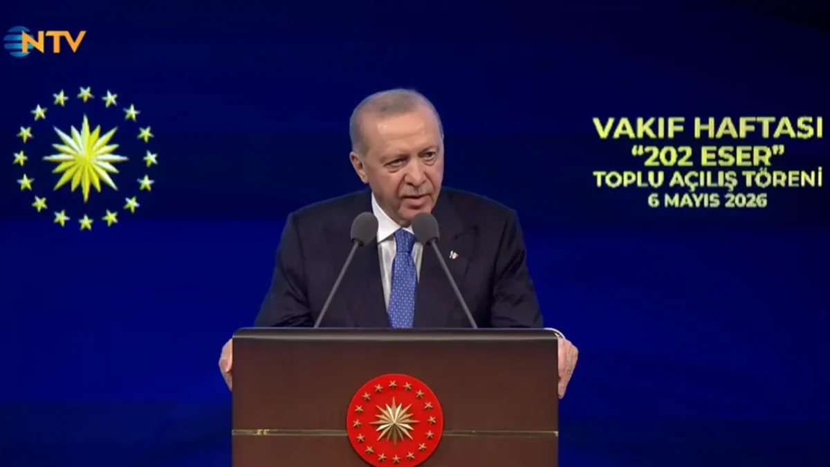 Cumhurbaşkanı Erdoğan: 202 vakıf eserimizi açacağız