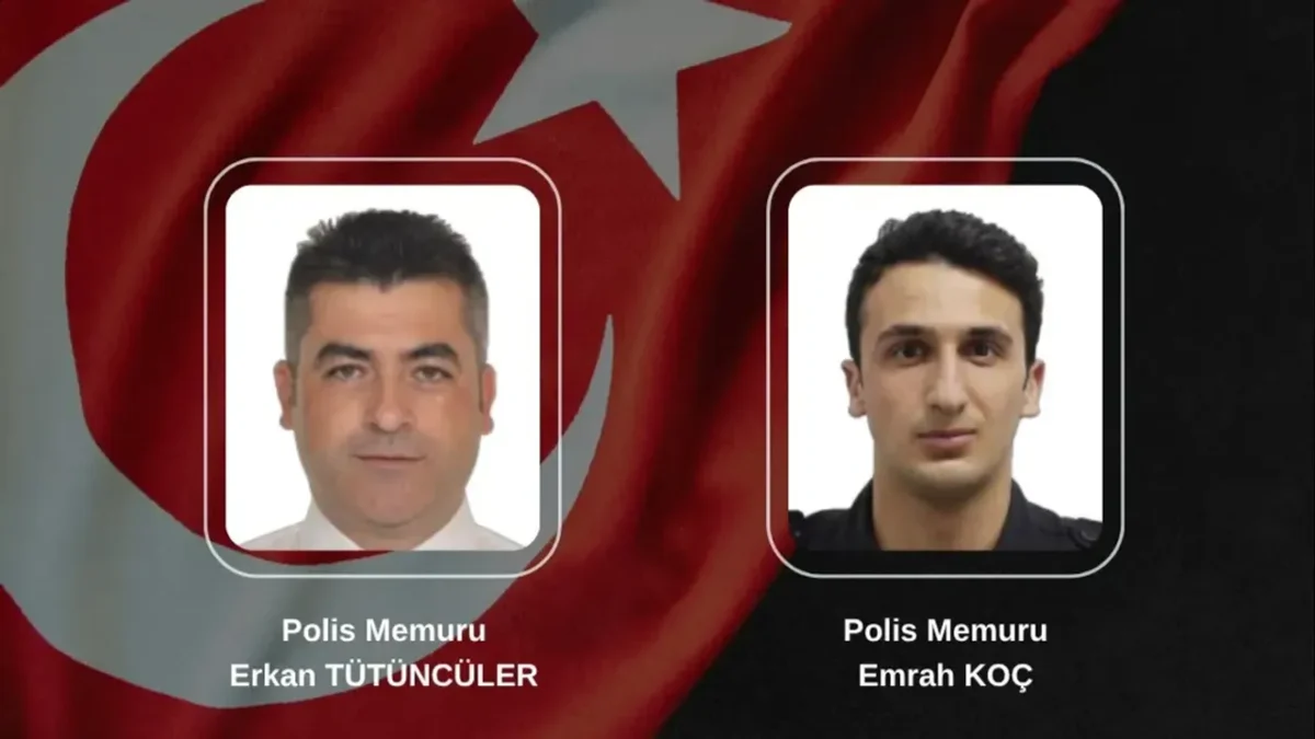 Kavga ihbarına giden iki polis şehit oldu! Kavga ihbarına giden iki polis şehit oldu!