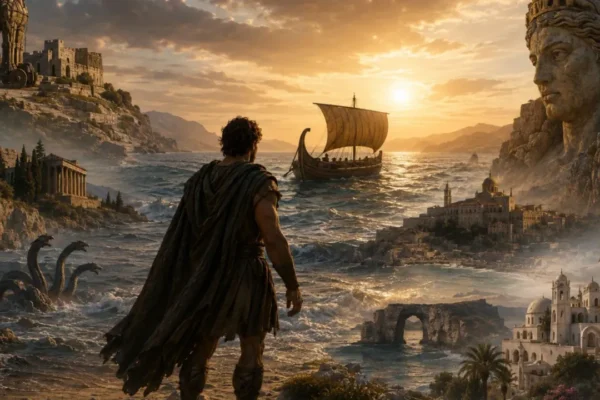Nolan’ın Odyssey filmi yeni bir seyahat rotası yar... Nolan’ın Odyssey filmi yeni bir seyahat rotası yar...