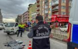Tırın çarptığı yaya ağır yaralandı Tırın çarptığı yaya ağır yaralandı
