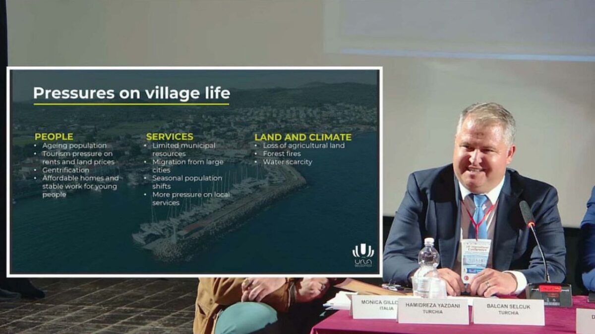 Urla’nın kalkınma modeli İtalya’da tanıtıldı
