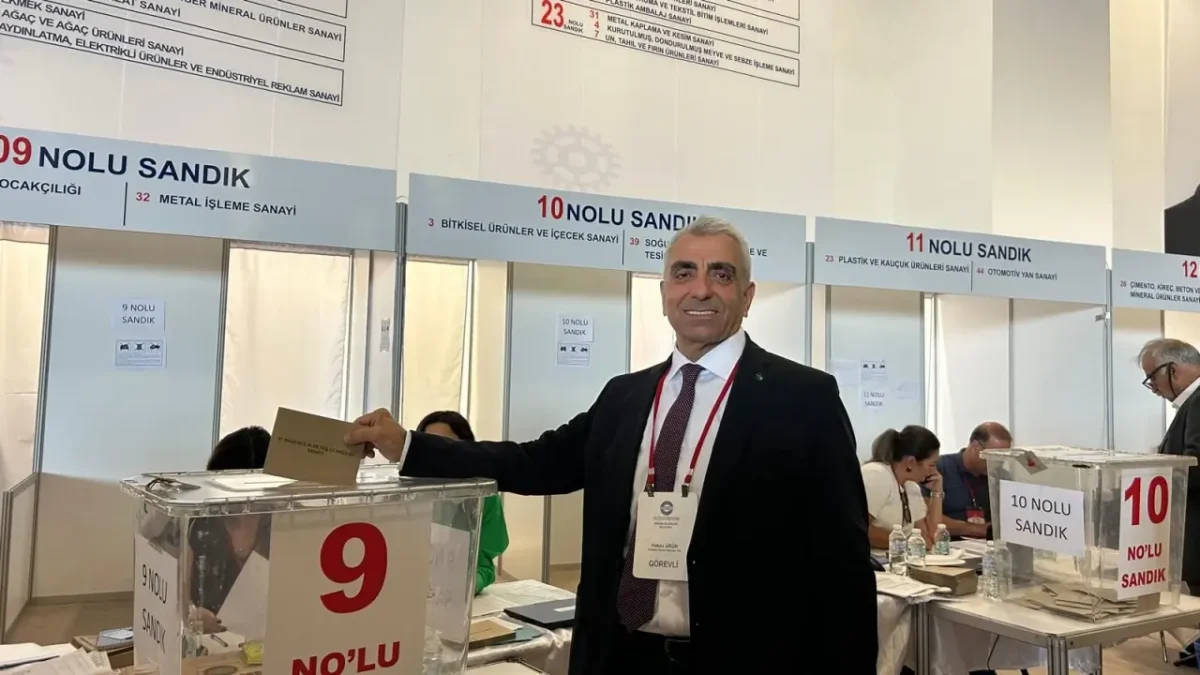 Hakan Ürün EBSO’da yarıştan çekildi! Hakan Ürün EBSO’da yarıştan çekildi!